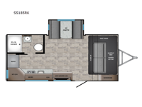 Sunset Trail SS185RK Floorplan