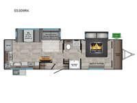 2024 CrossRoads RV Sunset Trail SS309RK Floorplan