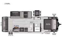 Passport GT 2700RL Floorplan Image