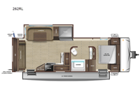 Super Lite 262RL Floorplan Image