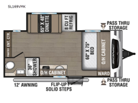 Sonic Lite SL169VMK Floorplan Image