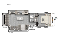 Wildwood 27RE Floorplan Image