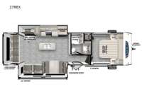 Salem Platinum 27REX Floorplan Image