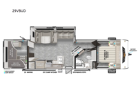 Wildwood 29VBUD Floorplan Image