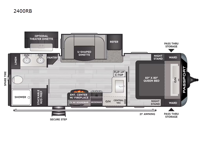 Passport GT 2400RB Floorplan Image