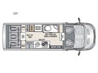 2024 Coachmen RV Beyond 22C AWD Floorplan