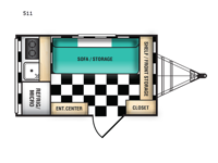 Retro 511 Floorplan Image
