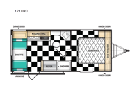 Retro 171DRD Floorplan Image