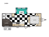 Retro 240BH Floorplan Image