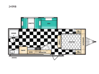 Retro 245RB Floorplan Image