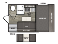 Xplorer 135X Floorplan Image
