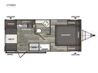 Xplorer 171RDX Floorplan Image