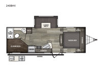 Xplorer 240BHX Floorplan Image