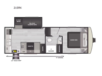 Arcadia Select 21SRK Floorplan Image