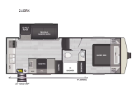Arcadia Select 21SRK Floorplan