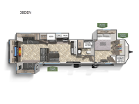 Puma Destination 38DEN Floorplan