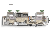 Puma Destination 39DBT Floorplan