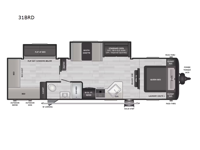Hideout 31BRD Floorplan Image