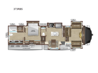 Open Range 373RBS Floorplan Image