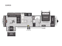 Cougar 320RDS Floorplan