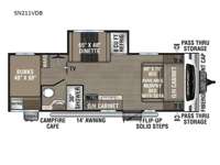 Sonic SN211VDB Floorplan Image