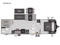 Passport GT 2900BHWE Floorplan Image