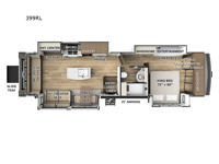 River Ranch 399RL Floorplan Image
