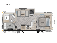 Touring Edition 24BH Floorplan