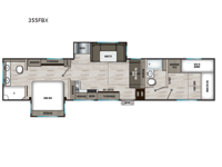 Chaparral 355FBX Floorplan