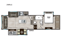 Chaparral 298RLS Floorplan Image