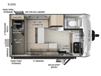 Flagstaff E-Pro E15RD Floorplan Image