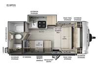 Flagstaff E-Pro E19FDS Floorplan Image