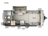 Flagstaff E-Pro E20FBS Floorplan Image