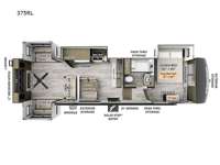 Flagstaff Classic 375RL Floorplan Image