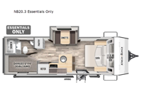 No Boundaries NB20.3 Essentials Only Floorplan Image
