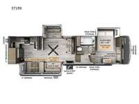 Flagstaff Classic 371RK Floorplan Image