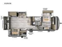 Flagstaff Classic 832RKSB Floorplan