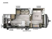 Flagstaff Classic 826KBS Floorplan Image
