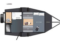 Enduro 1200EK Floorplan Image
