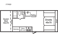 2720 Series 2720QD Floorplan Image