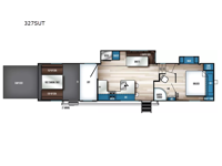 Vengeance Rogue SUT 327SUT Floorplan Image