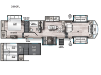 Sierra 3990FL Floorplan Image