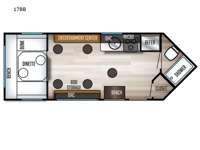 Cherokee Ice Cave 17BB Floorplan Image