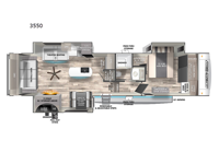 Cherokee Arctic Wolf Suite 3550 Floorplan Image