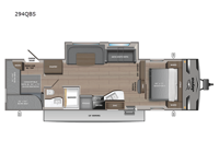 Jay Flight 294QBS Floorplan Image