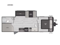 Springdale Classic 269DBC Floorplan Image