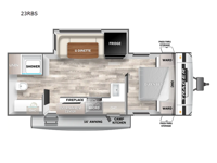 Tracer 23RBS Floorplan Image