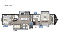 Blackthorn 3700BH-OK Floorplan