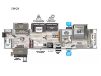 Salem Hemisphere 356QB Floorplan