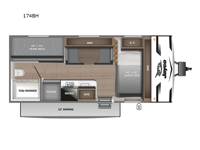 Jay Flight SLX 174BH Floorplan Image